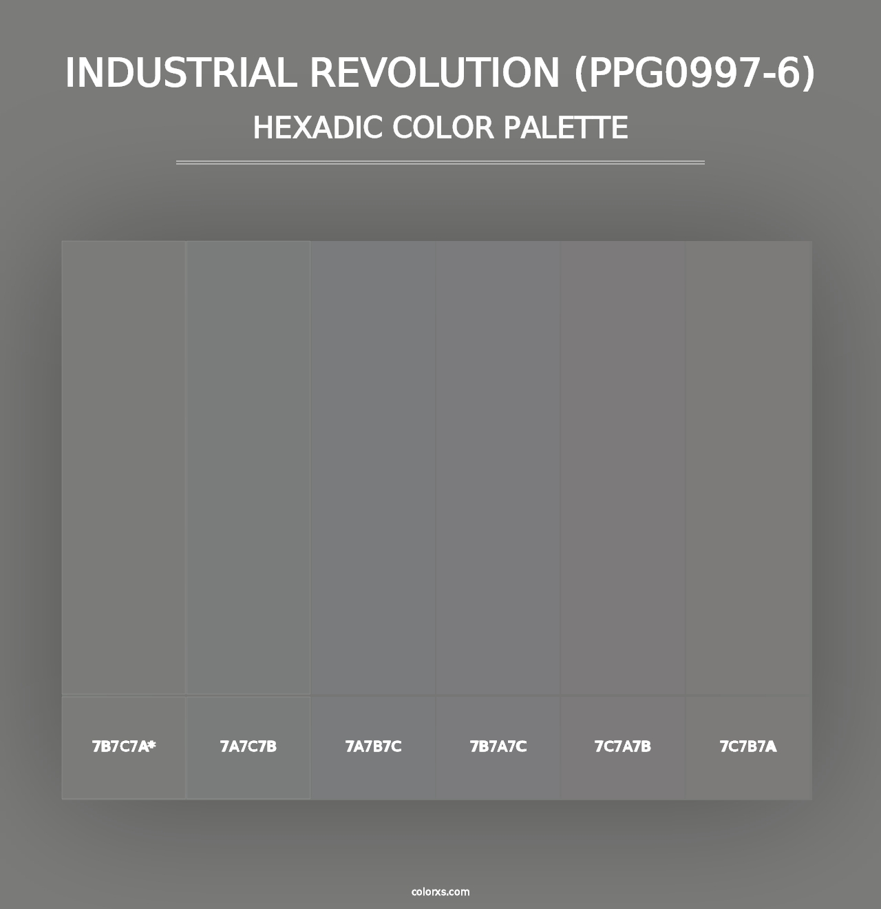 Industrial Revolution (PPG0997-6) - Hexadic Color Palette