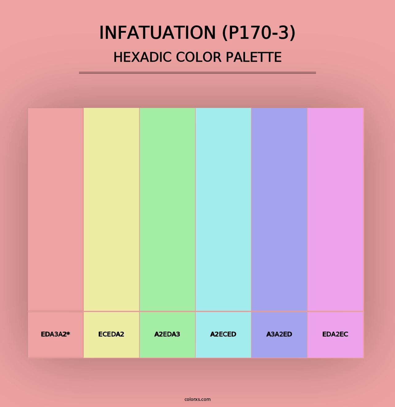 Infatuation (P170-3) - Hexadic Color Palette