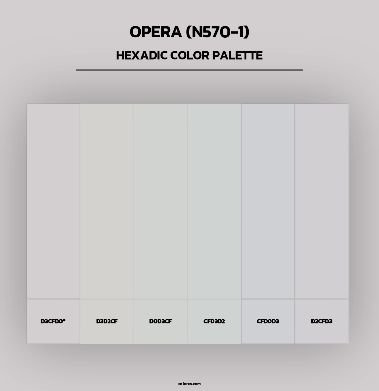 Opera (N570-1) - Hexadic Color Palette