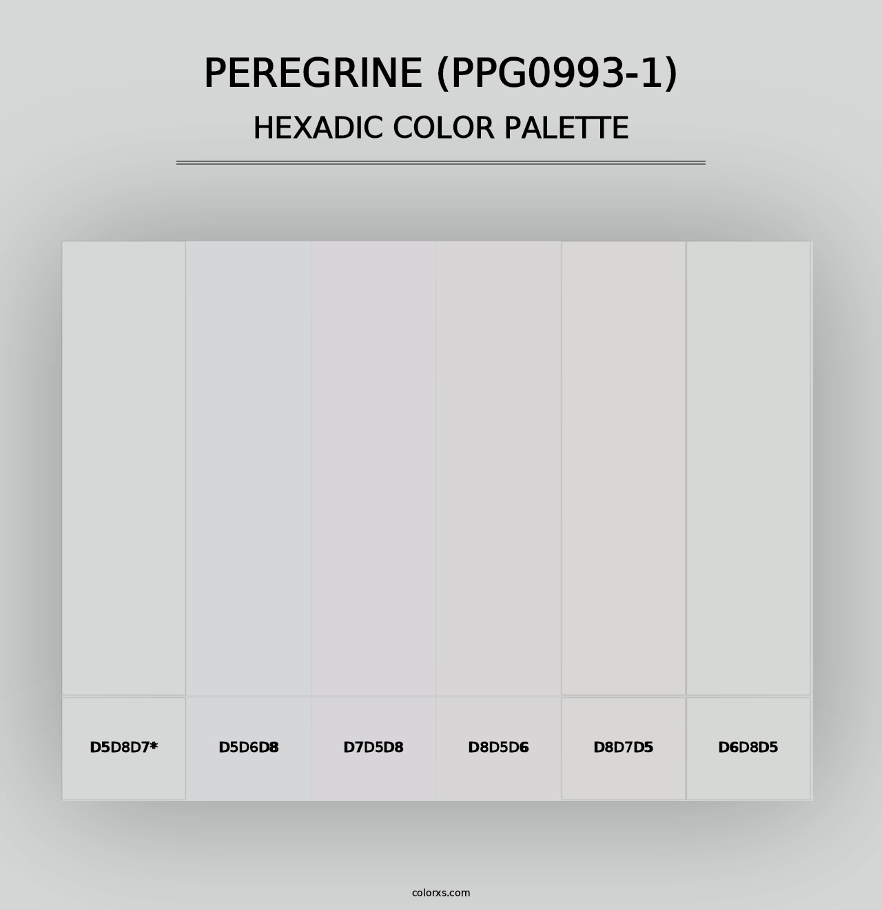 Peregrine (PPG0993-1) - Hexadic Color Palette