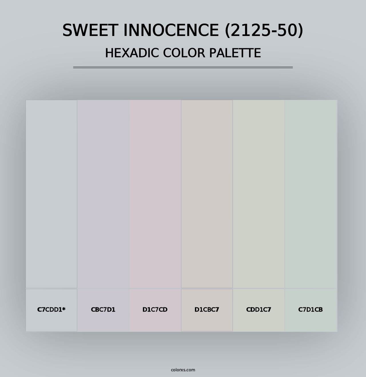 Sweet Innocence (2125-50) - Hexadic Color Palette