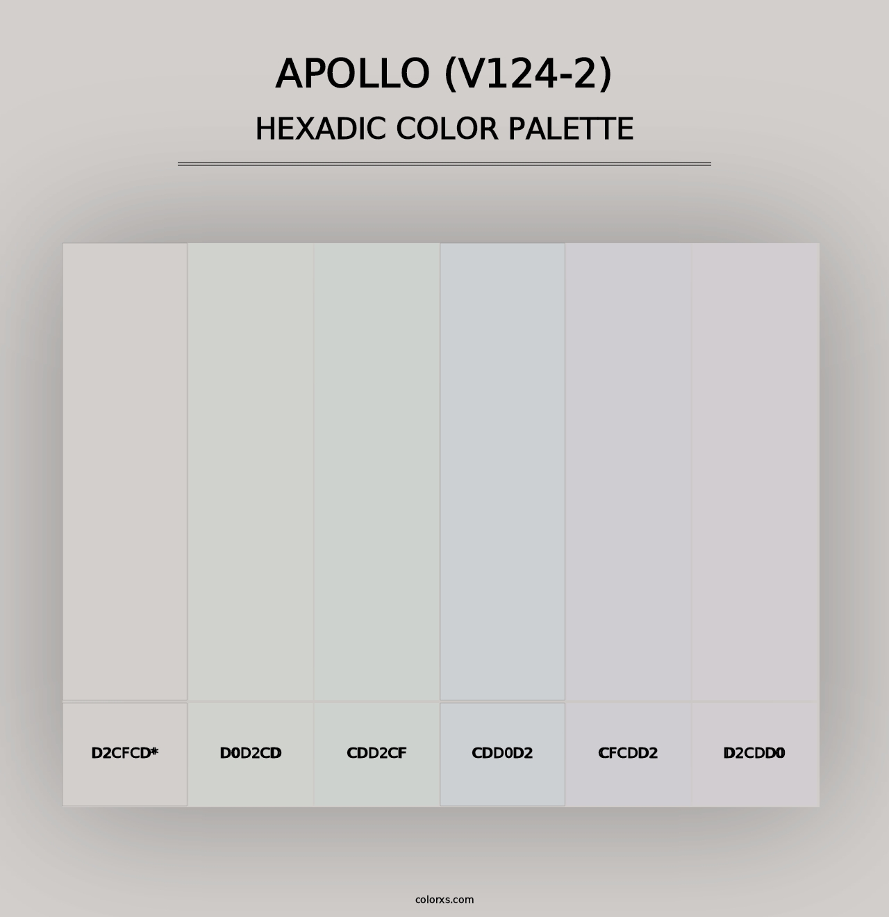 Apollo (V124-2) - Hexadic Color Palette