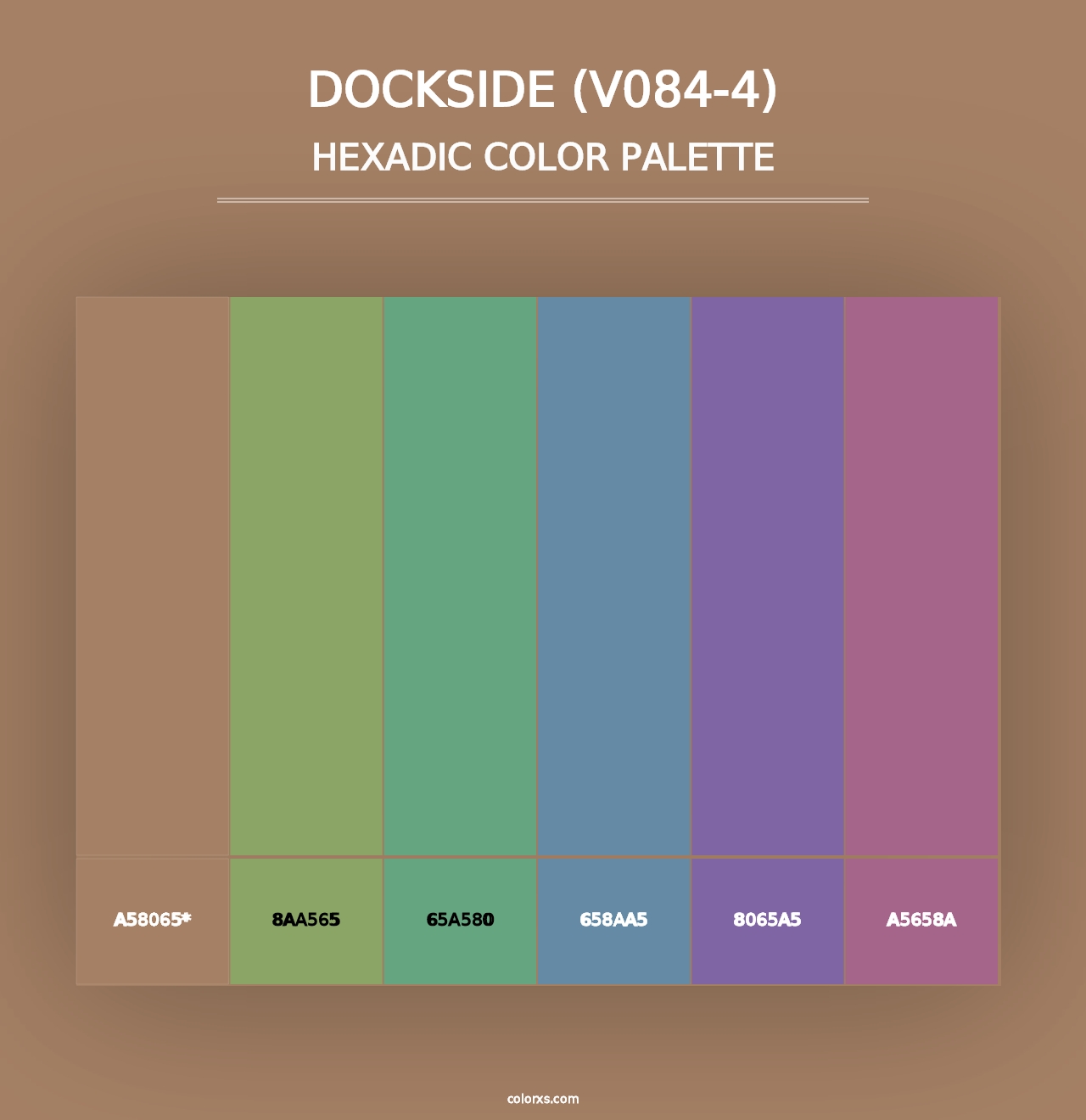 Dockside (V084-4) - Hexadic Color Palette