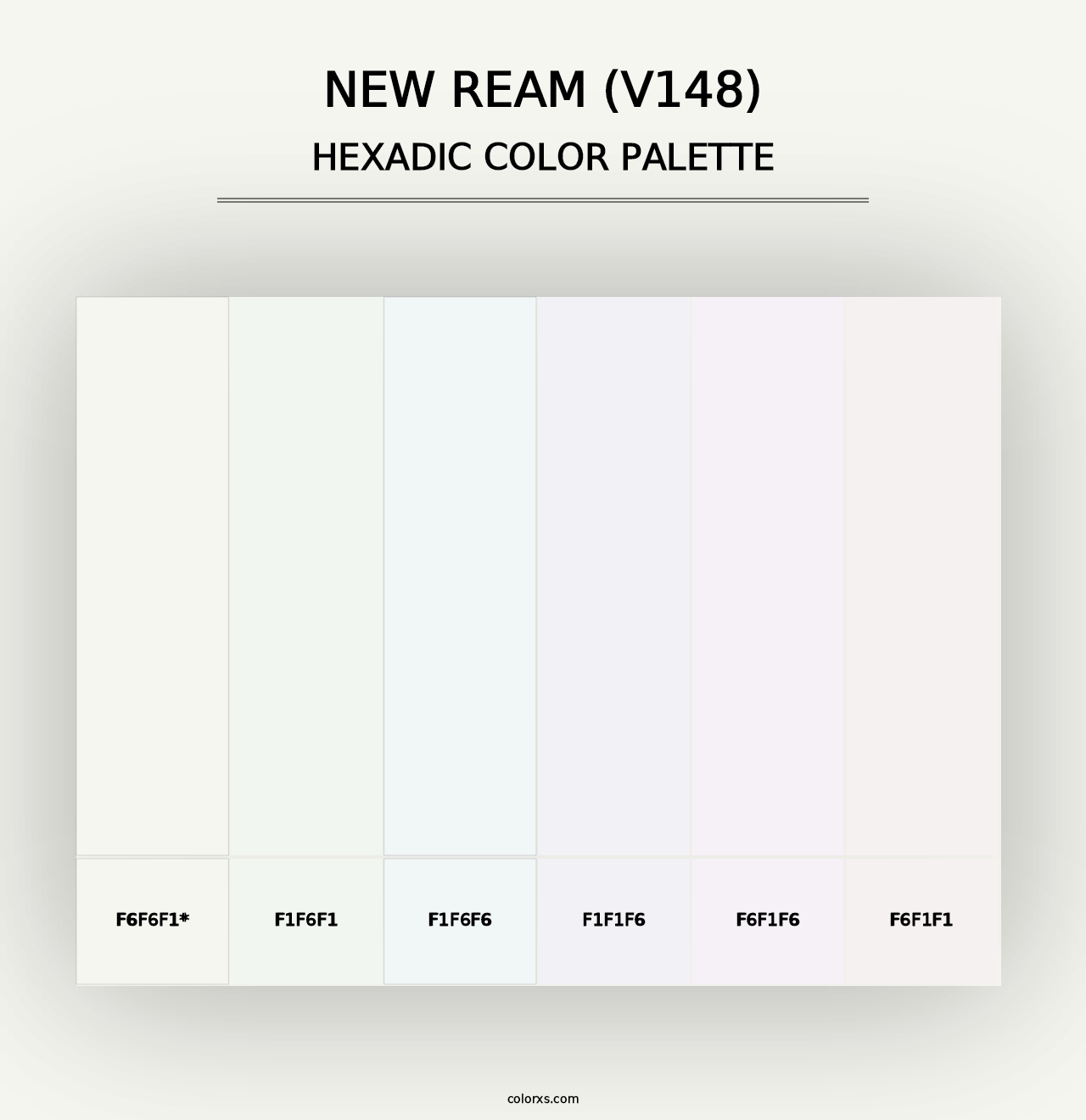 New Ream (V148) - Hexadic Color Palette