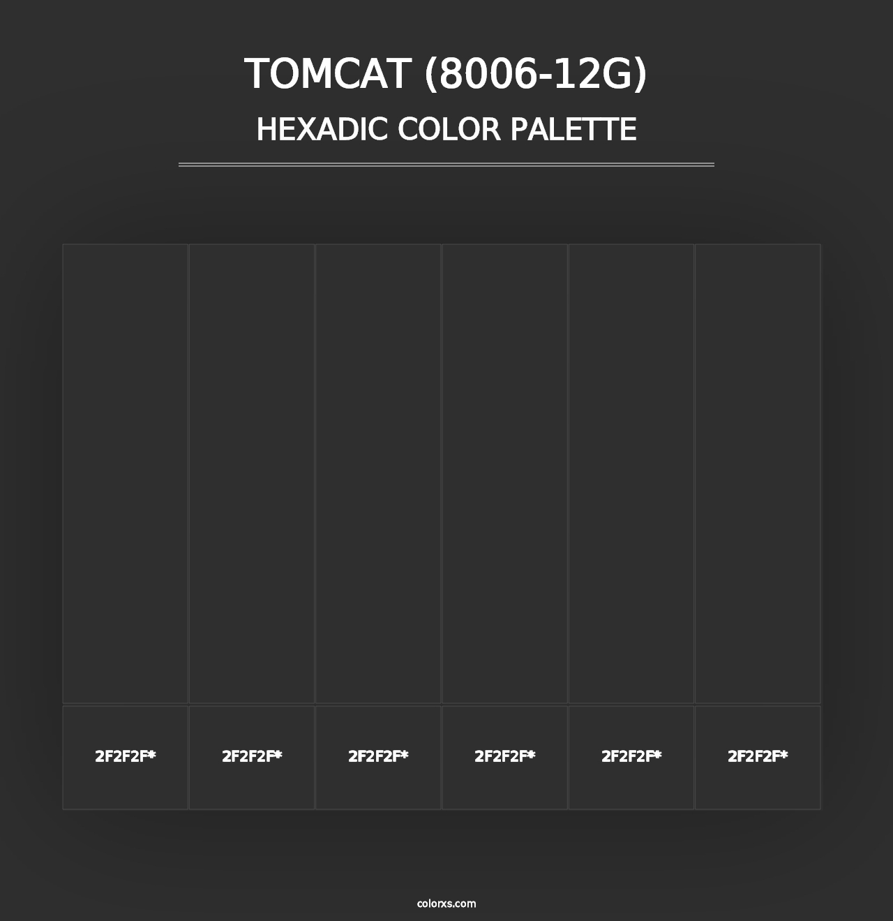 Tomcat (8006-12G) - Hexadic Color Palette