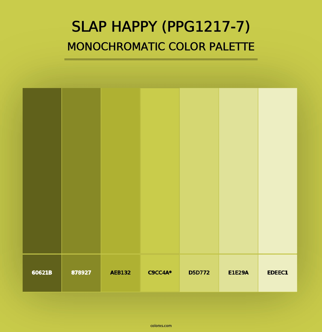 Slap Happy (PPG1217-7) - Monochromatic Color Palette