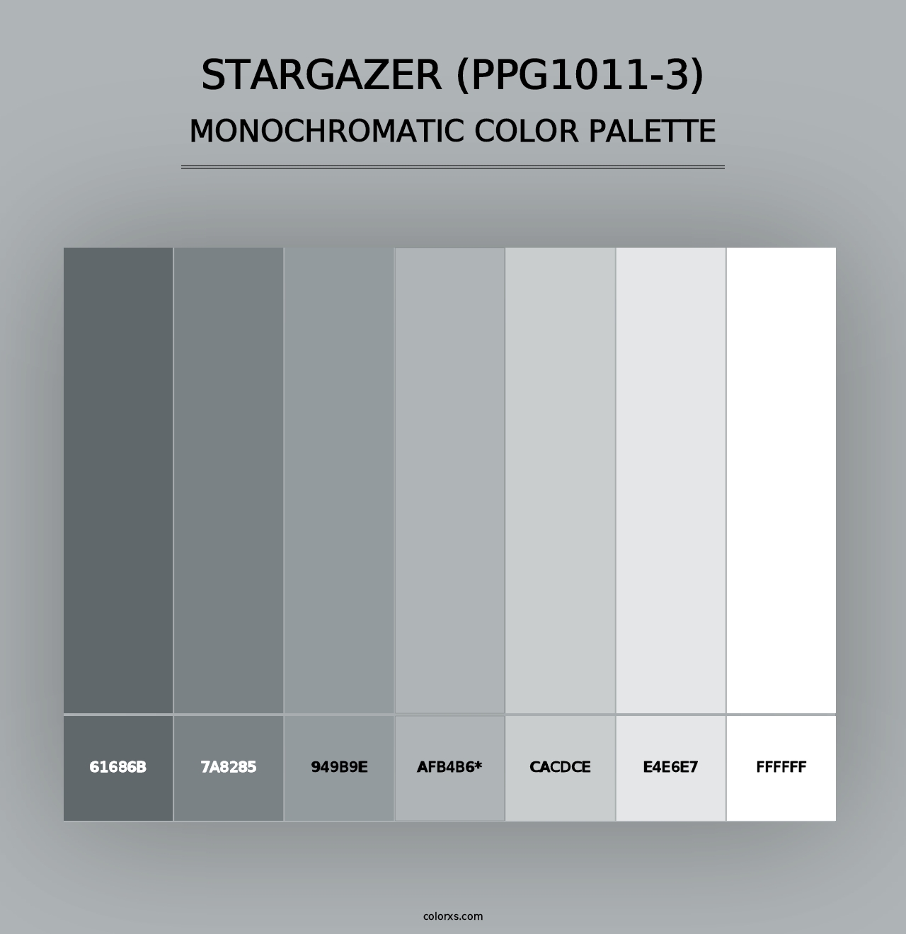 Stargazer (PPG1011-3) - Monochromatic Color Palette