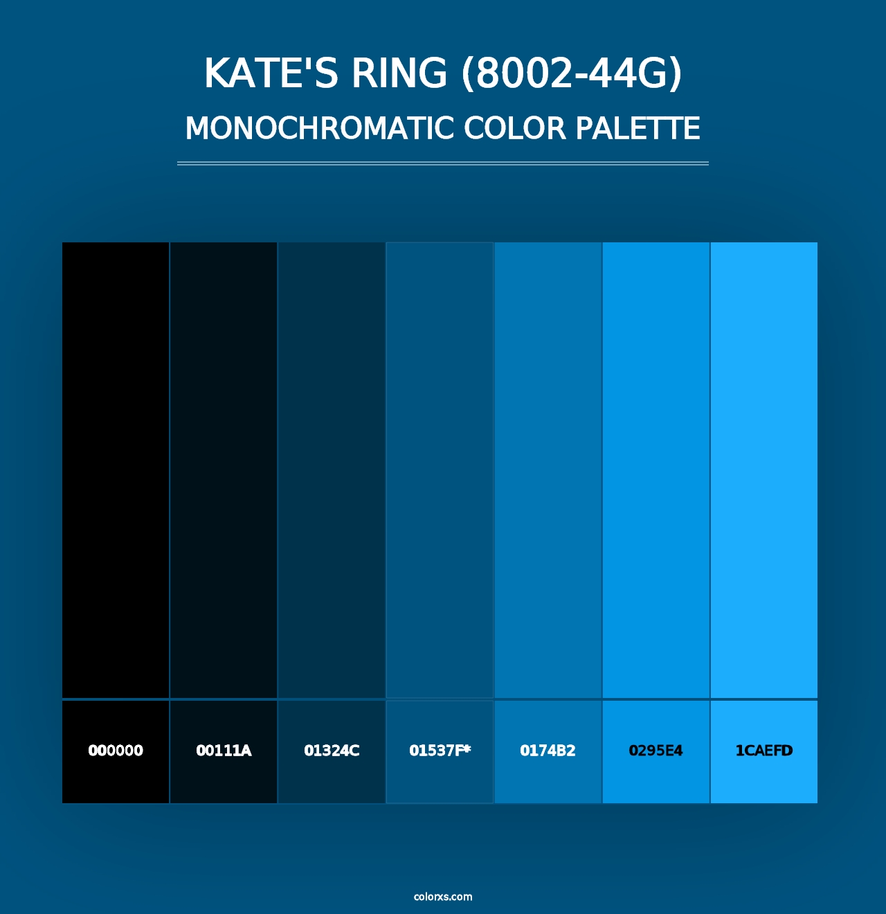 Kate's Ring (8002-44G) - Monochromatic Color Palette