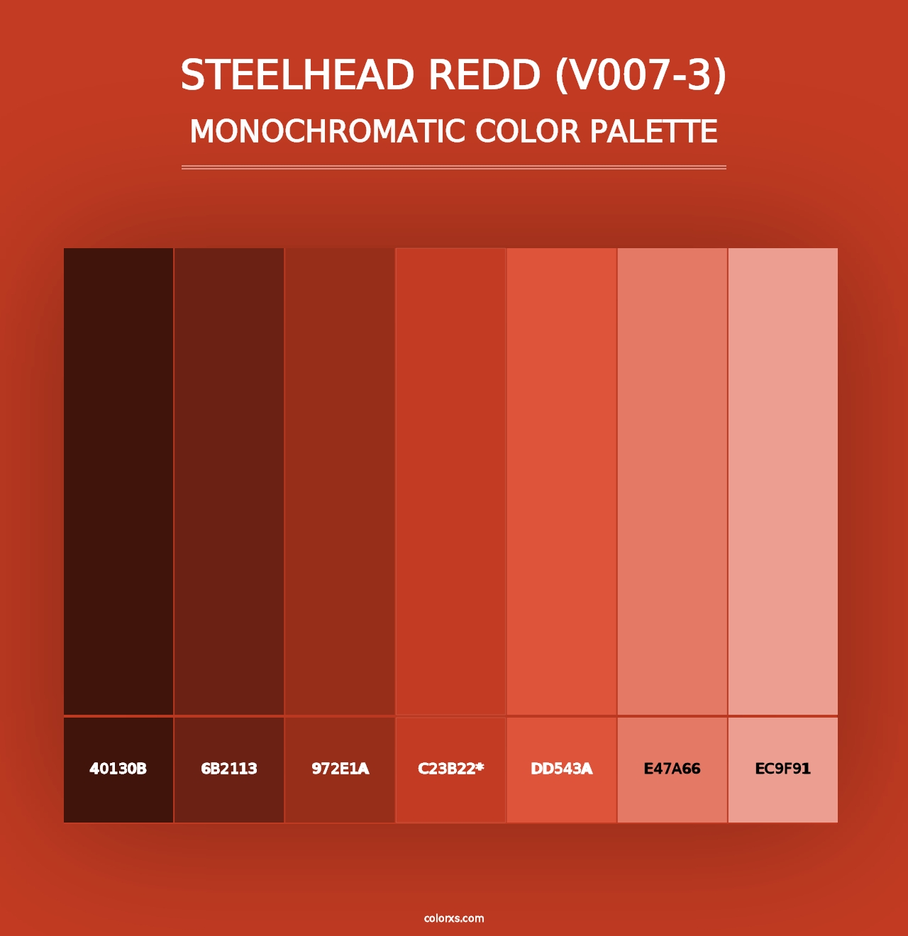 Steelhead Redd (V007-3) - Monochromatic Color Palette