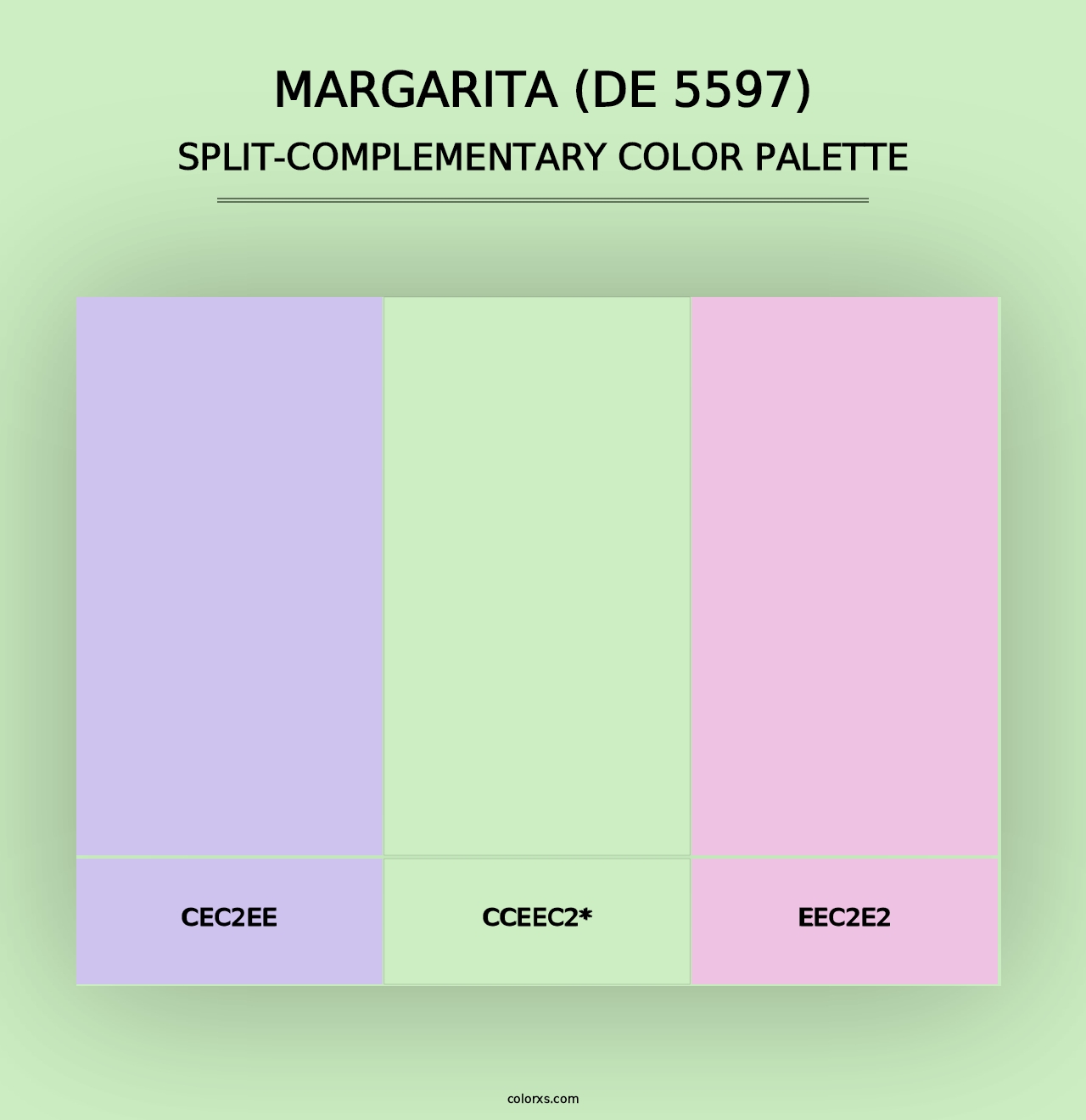 Margarita (DE 5597) - Split-Complementary Color Palette