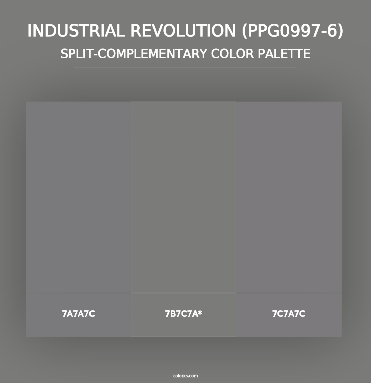 Industrial Revolution (PPG0997-6) - Split-Complementary Color Palette