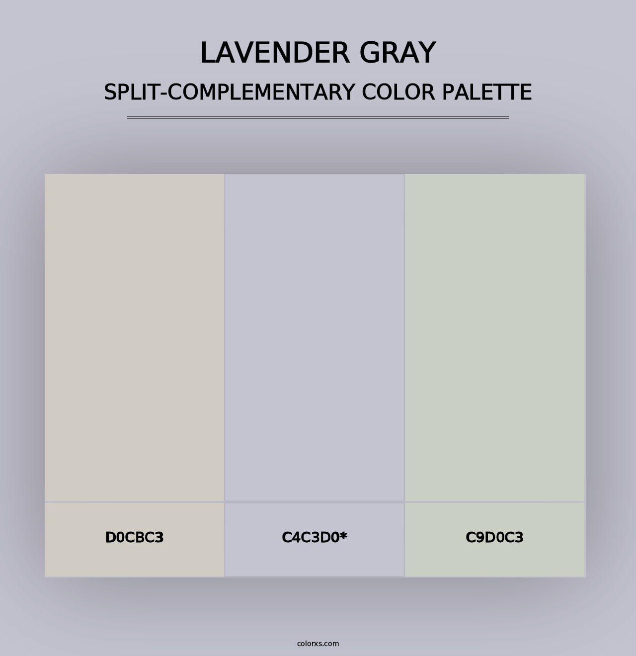 Lavender Gray color palettes - colorxs.com