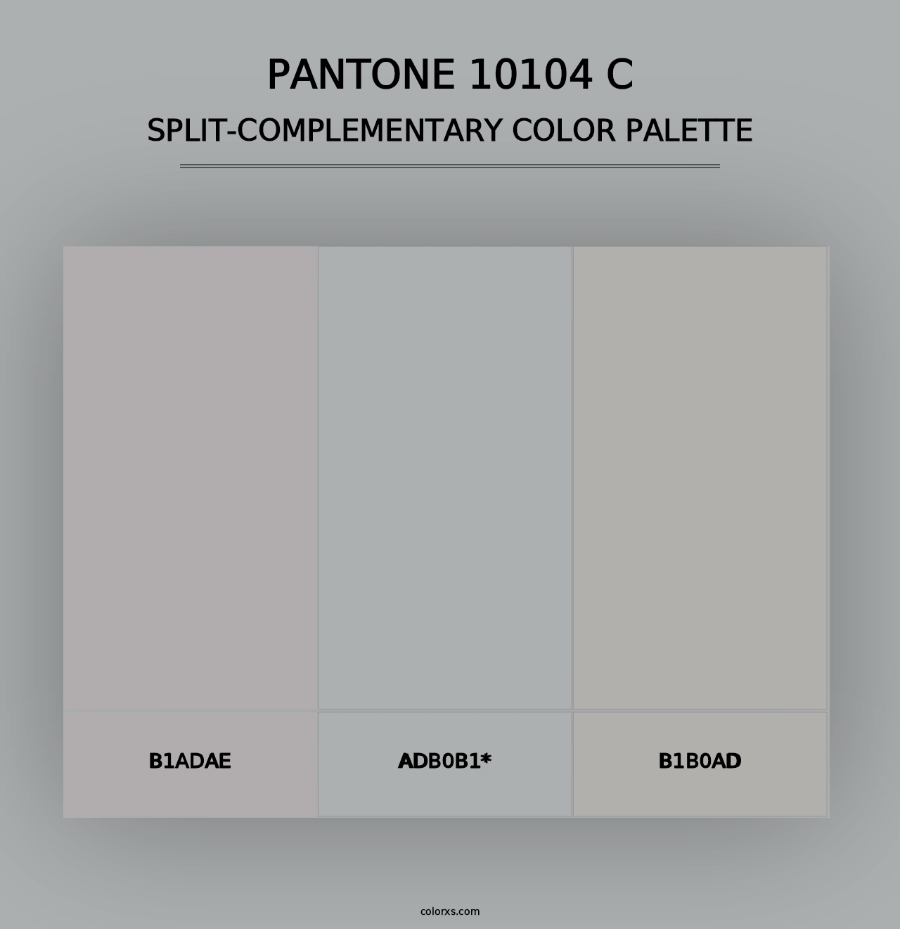 PANTONE 10104 C - Split-Complementary Color Palette