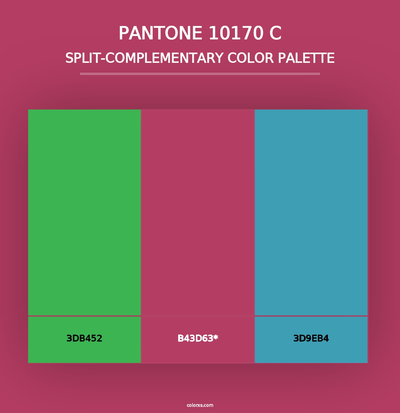 PANTONE 10170 C - Split-Complementary Color Palette