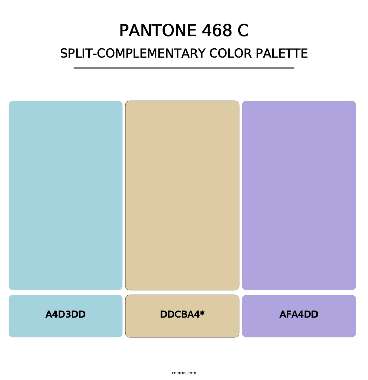 PANTONE 468 C color palettes - colorxs.com