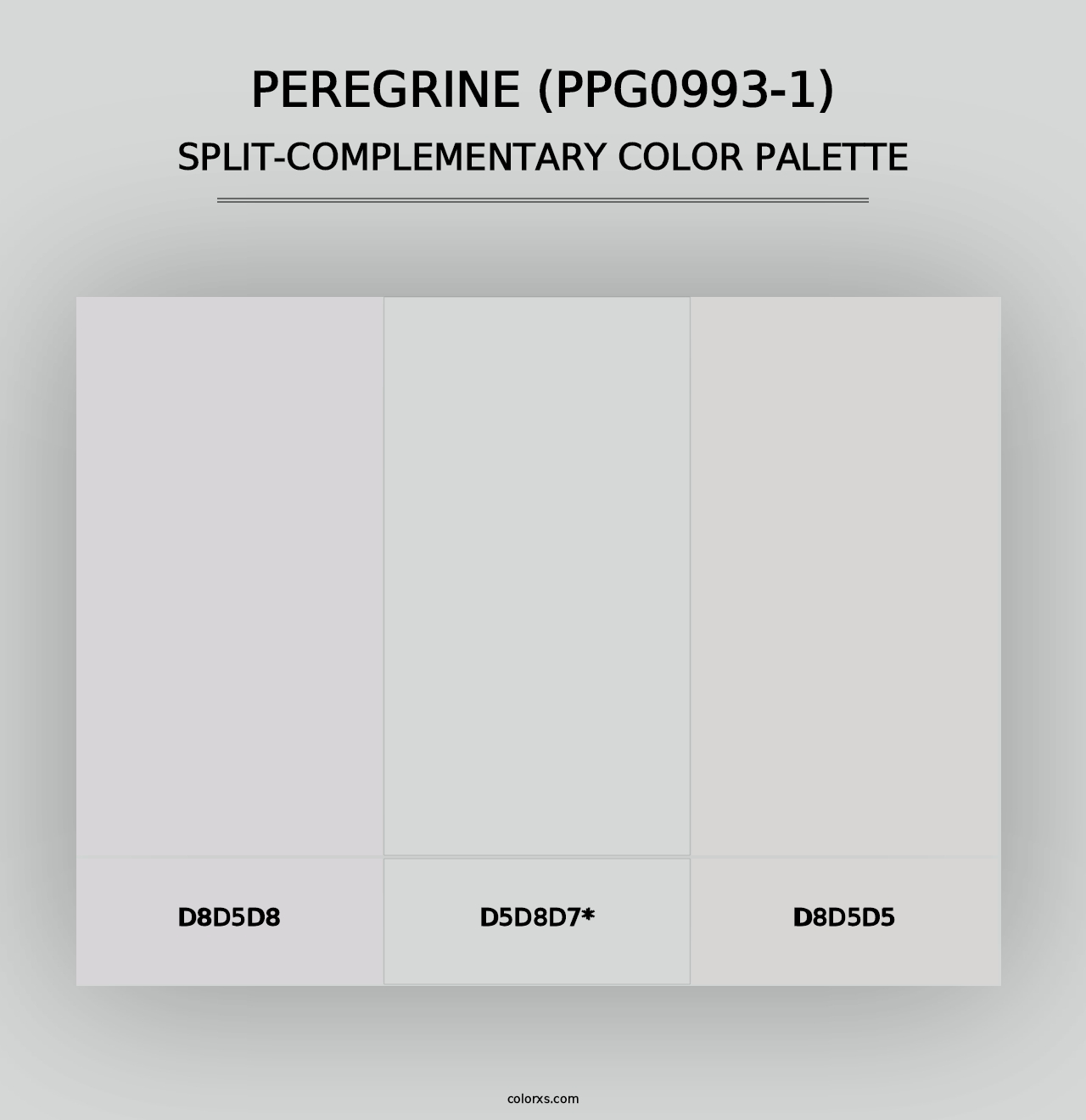 Peregrine (PPG0993-1) - Split-Complementary Color Palette