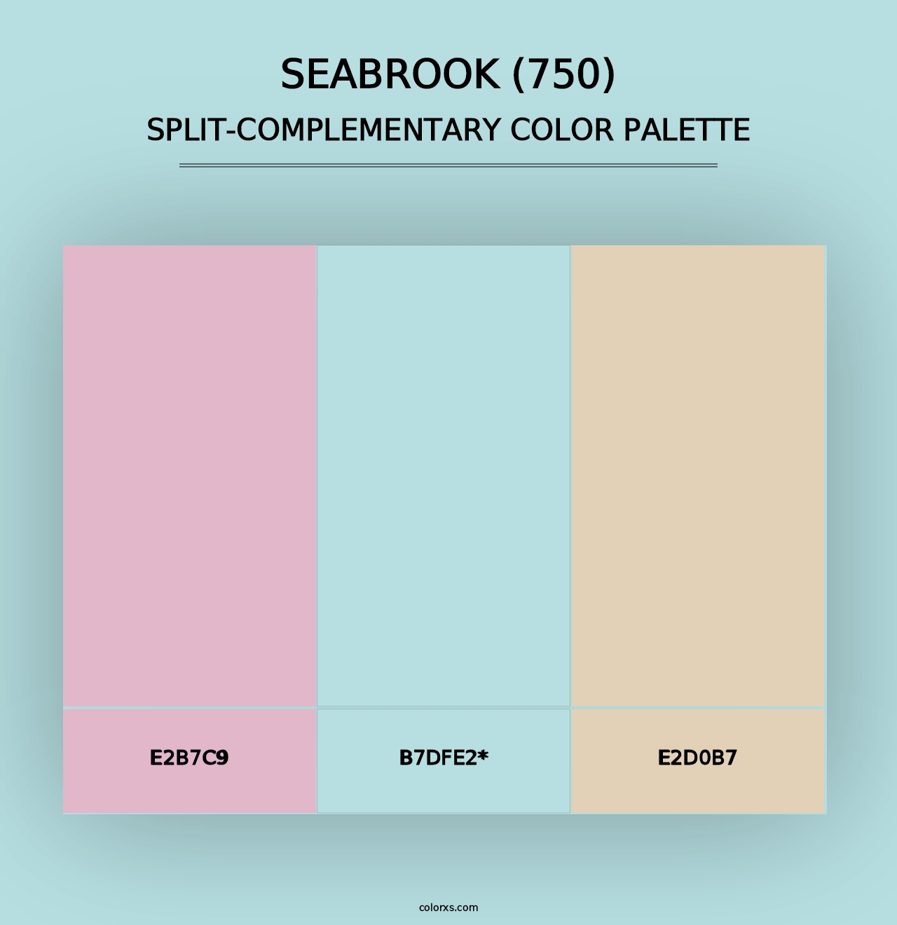 Seabrook (750) - Split-Complementary Color Palette