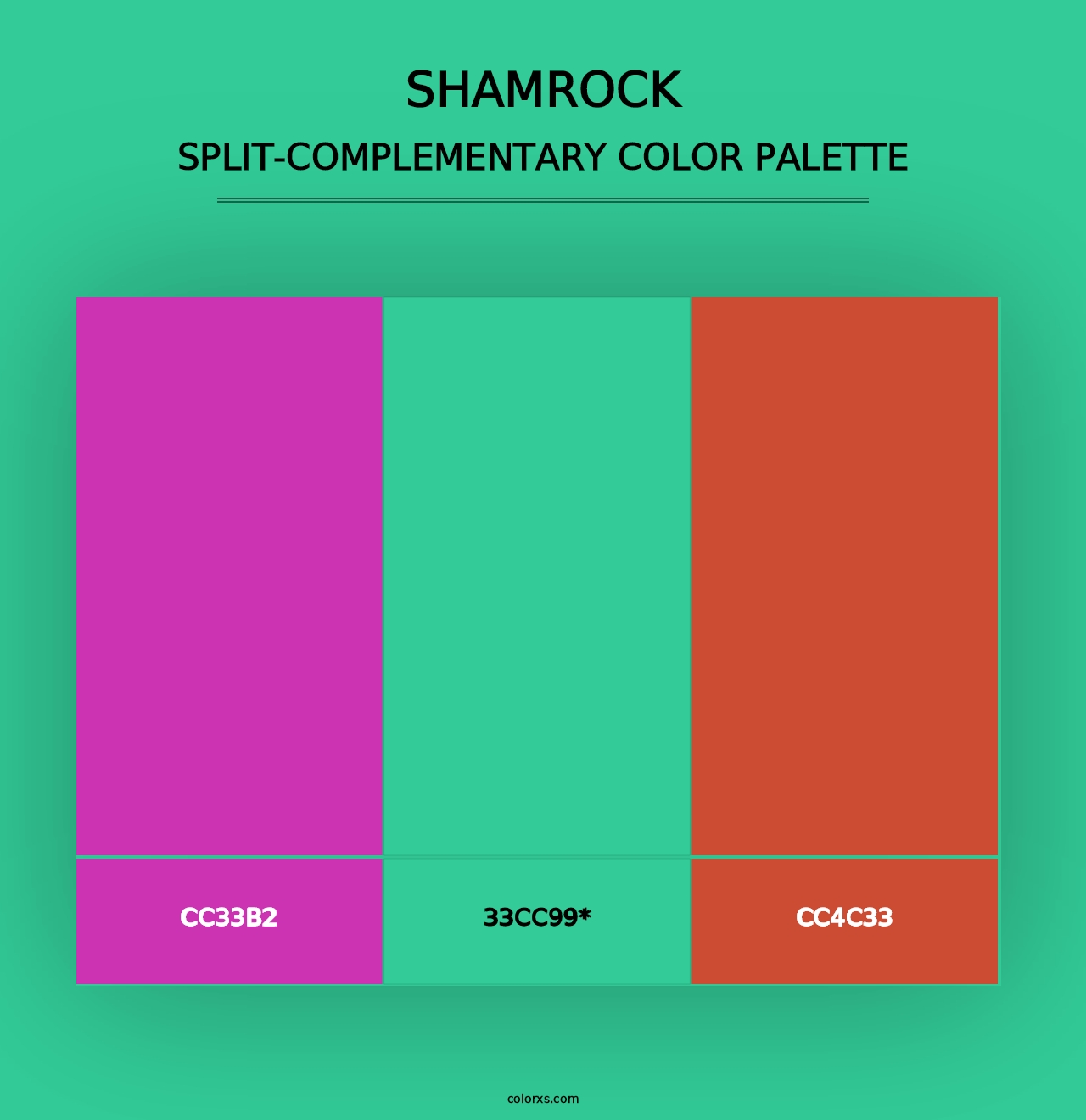 Shamrock - Split-Complementary Color Palette