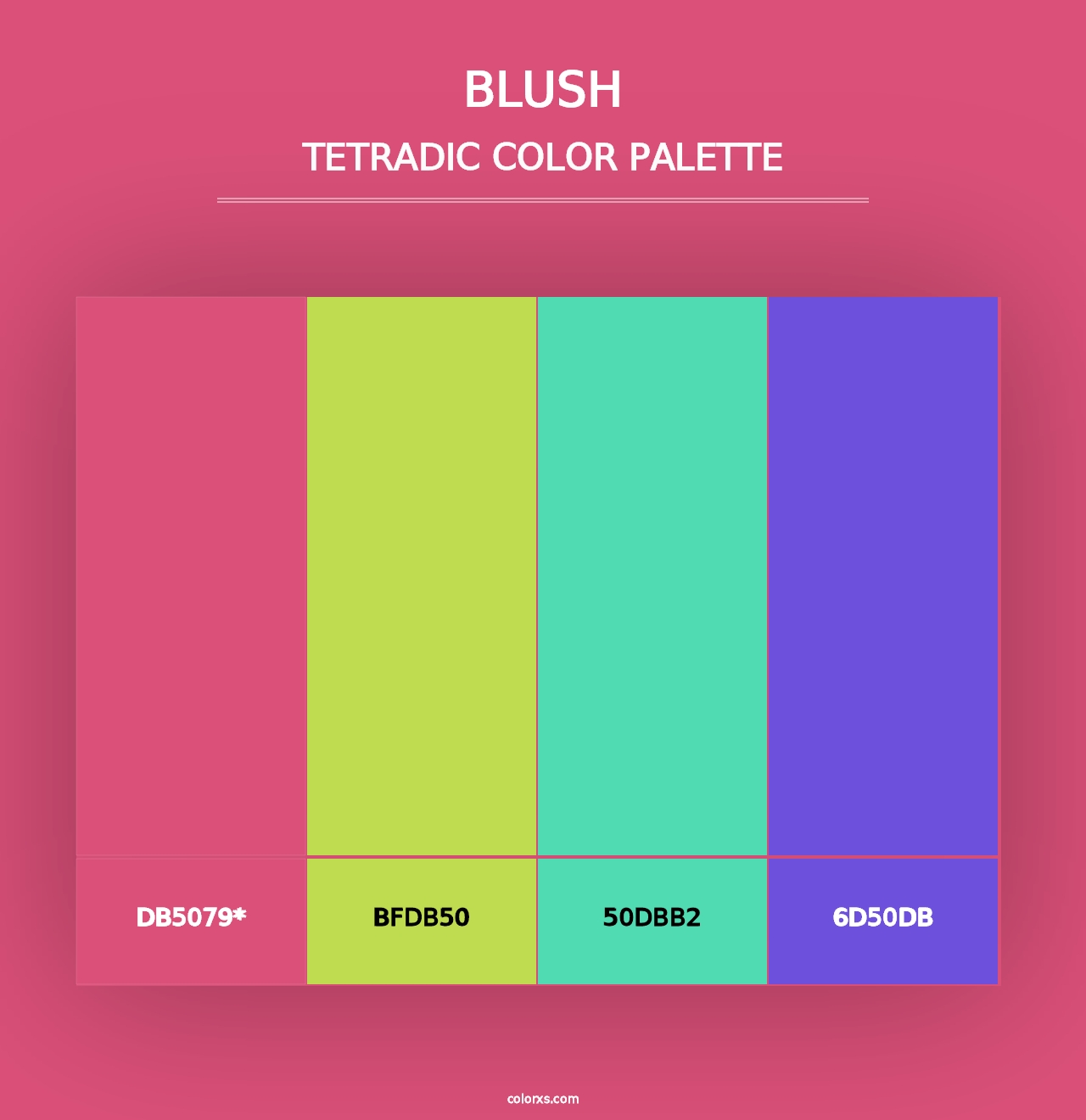 Blush - Tetradic Color Palette