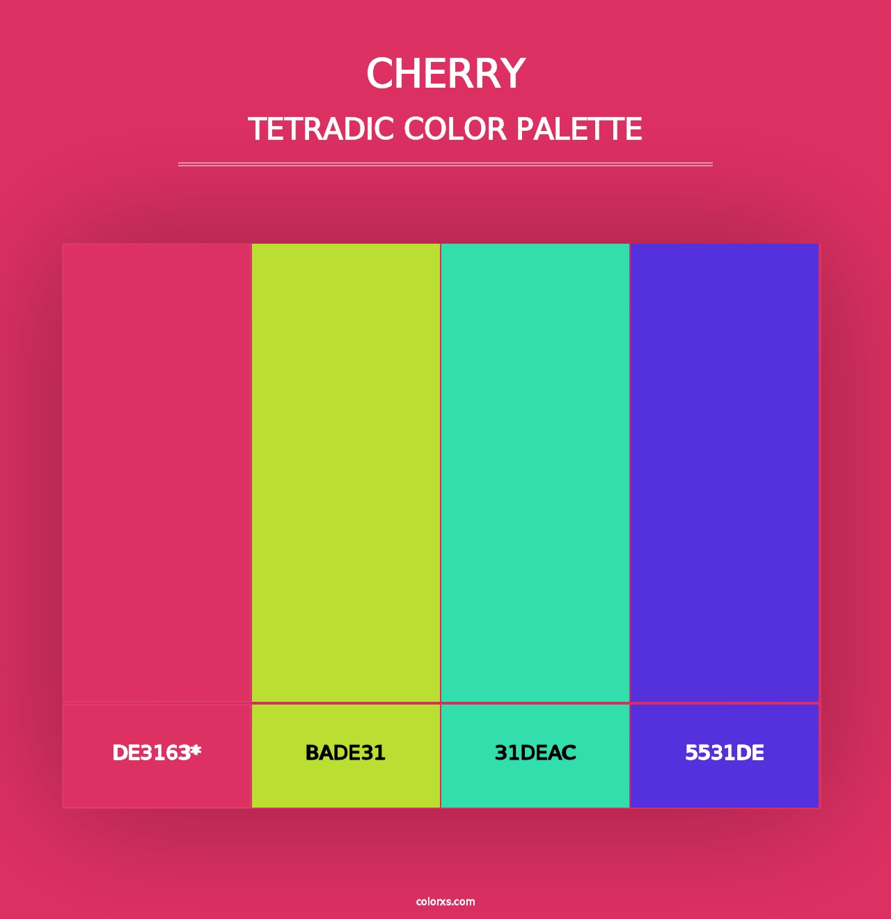 Cherry - Tetradic Color Palette