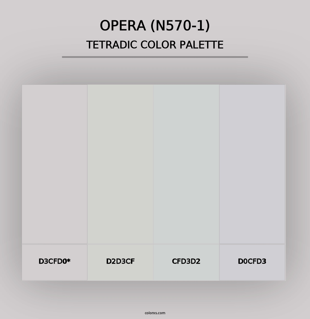 Opera (N570-1) - Tetradic Color Palette