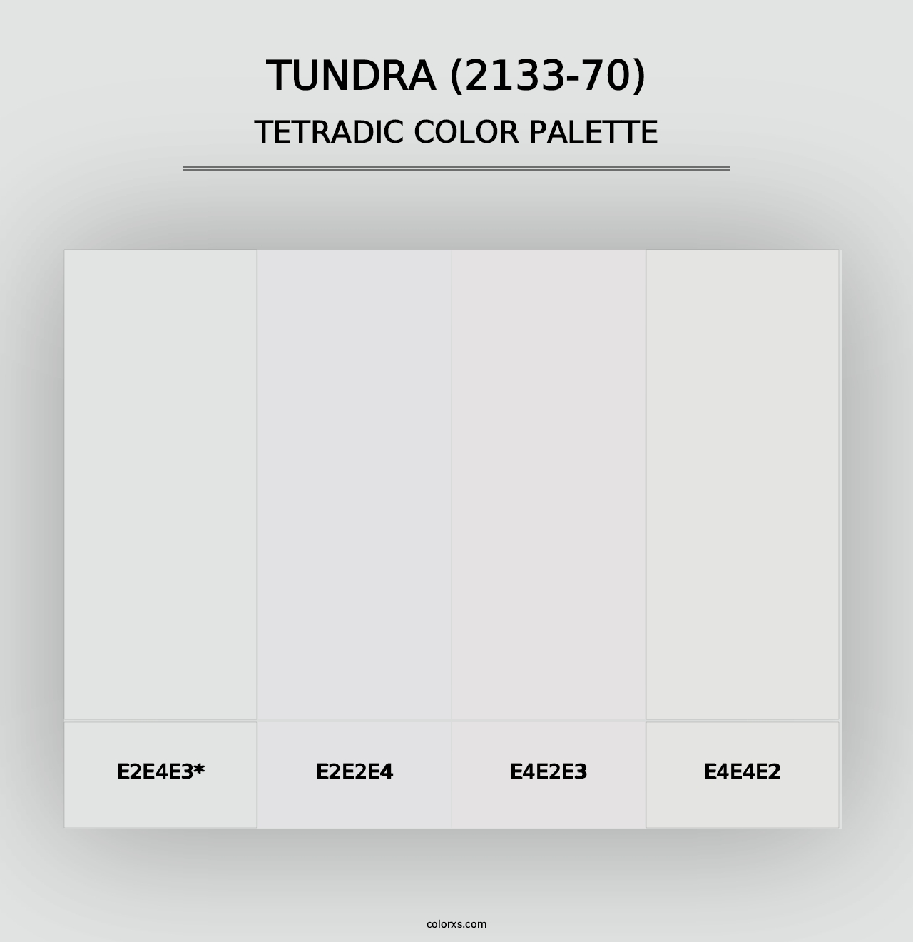 Tundra (2133-70) - Tetradic Color Palette