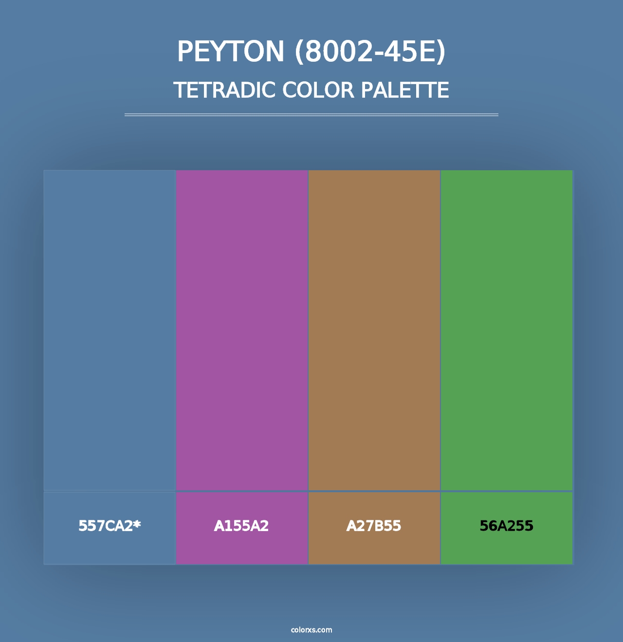 Peyton (8002-45E) - Tetradic Color Palette