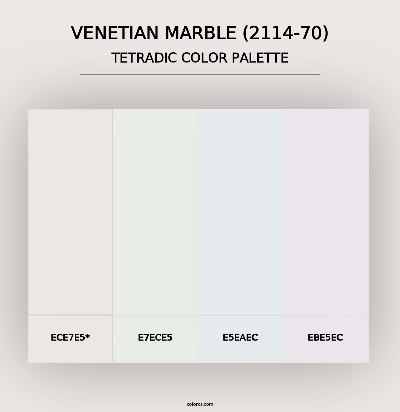 Venetian Marble (2114-70) - Tetradic Color Palette