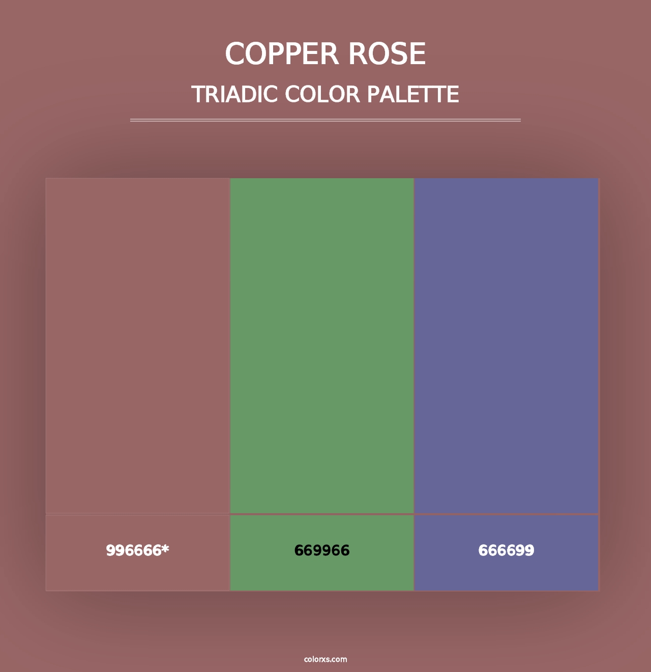 Copper rose color palettes - colorxs.com