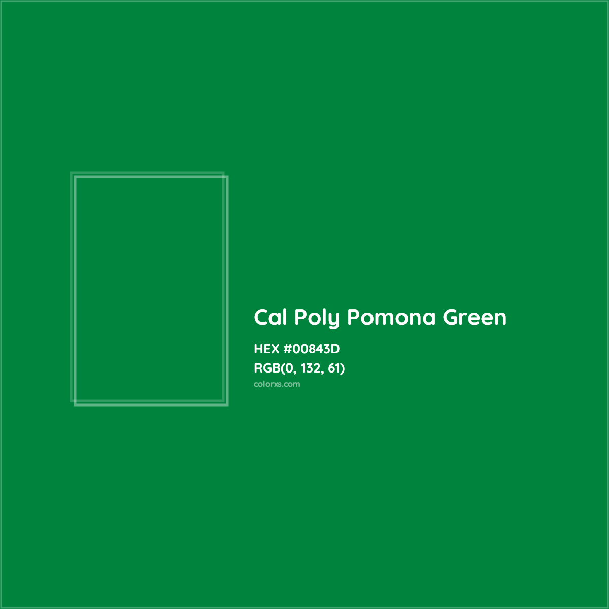 About Cal Poly Pomona Green Color - Color codes, similar colors and ...
