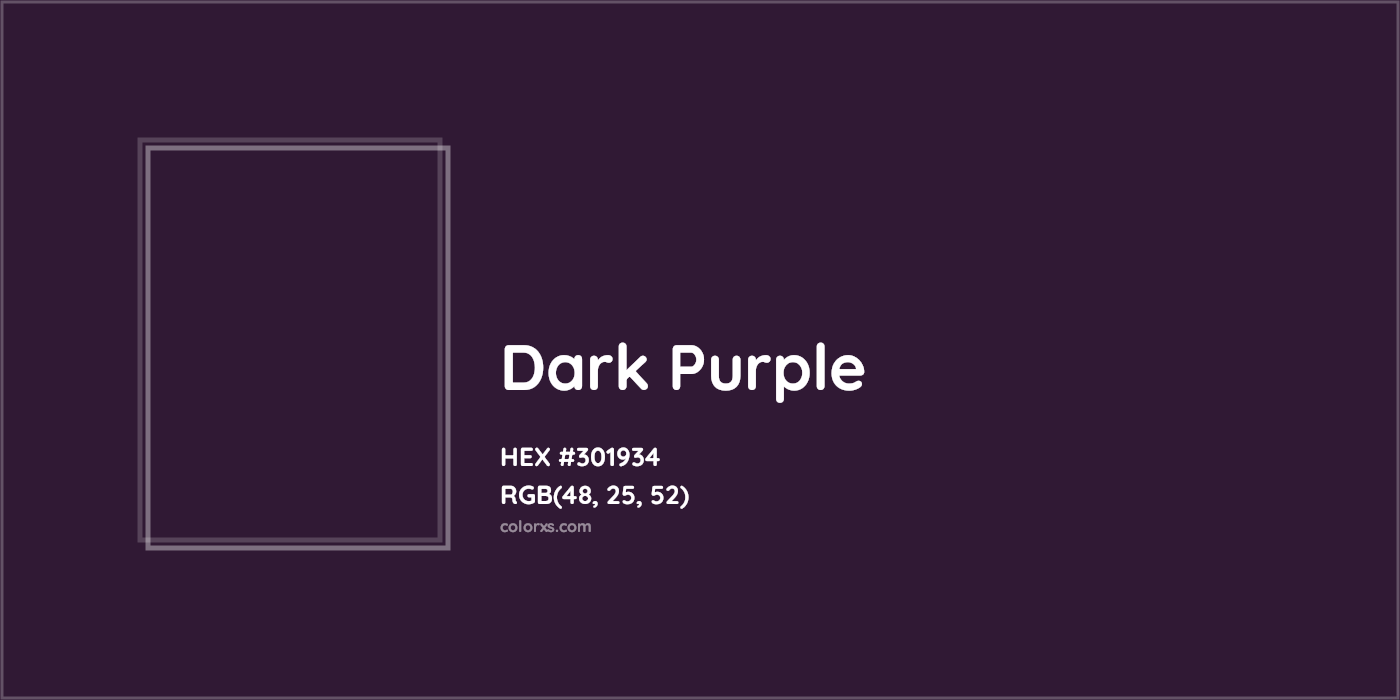 Dark Purple Color, Codes and Facts – HTML Color Codes