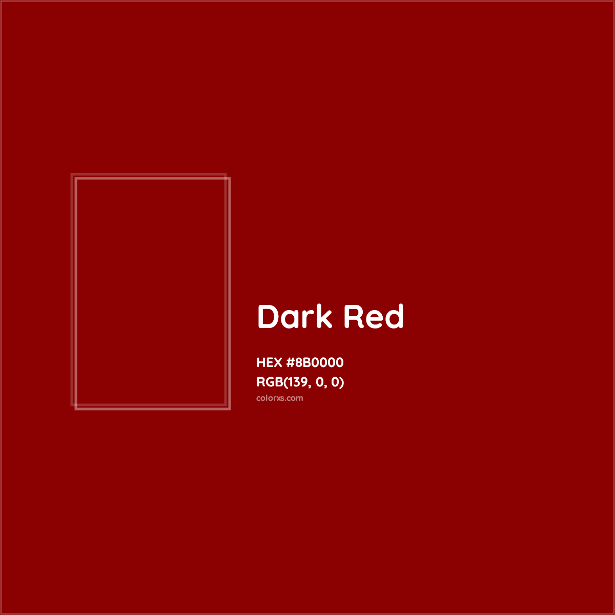 About Dark Red - Color codes, similar colors and paints 