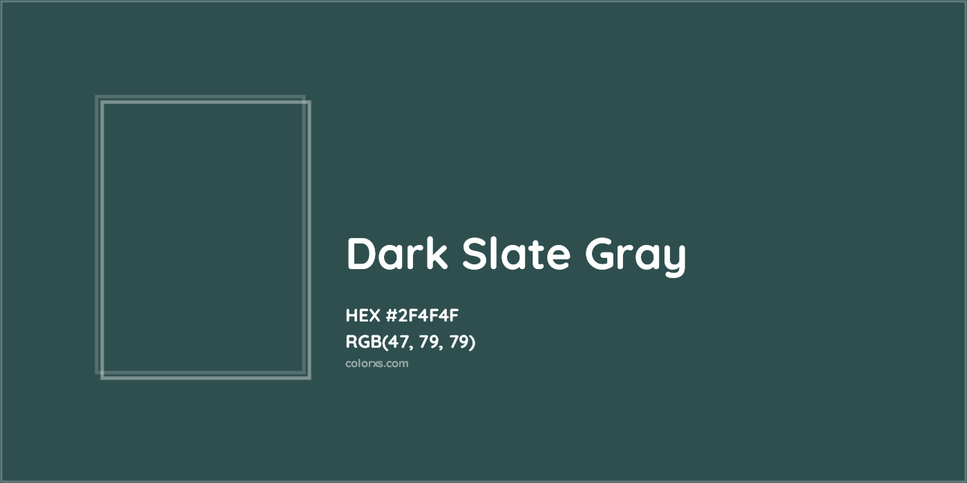 Dark Slate Gray 
