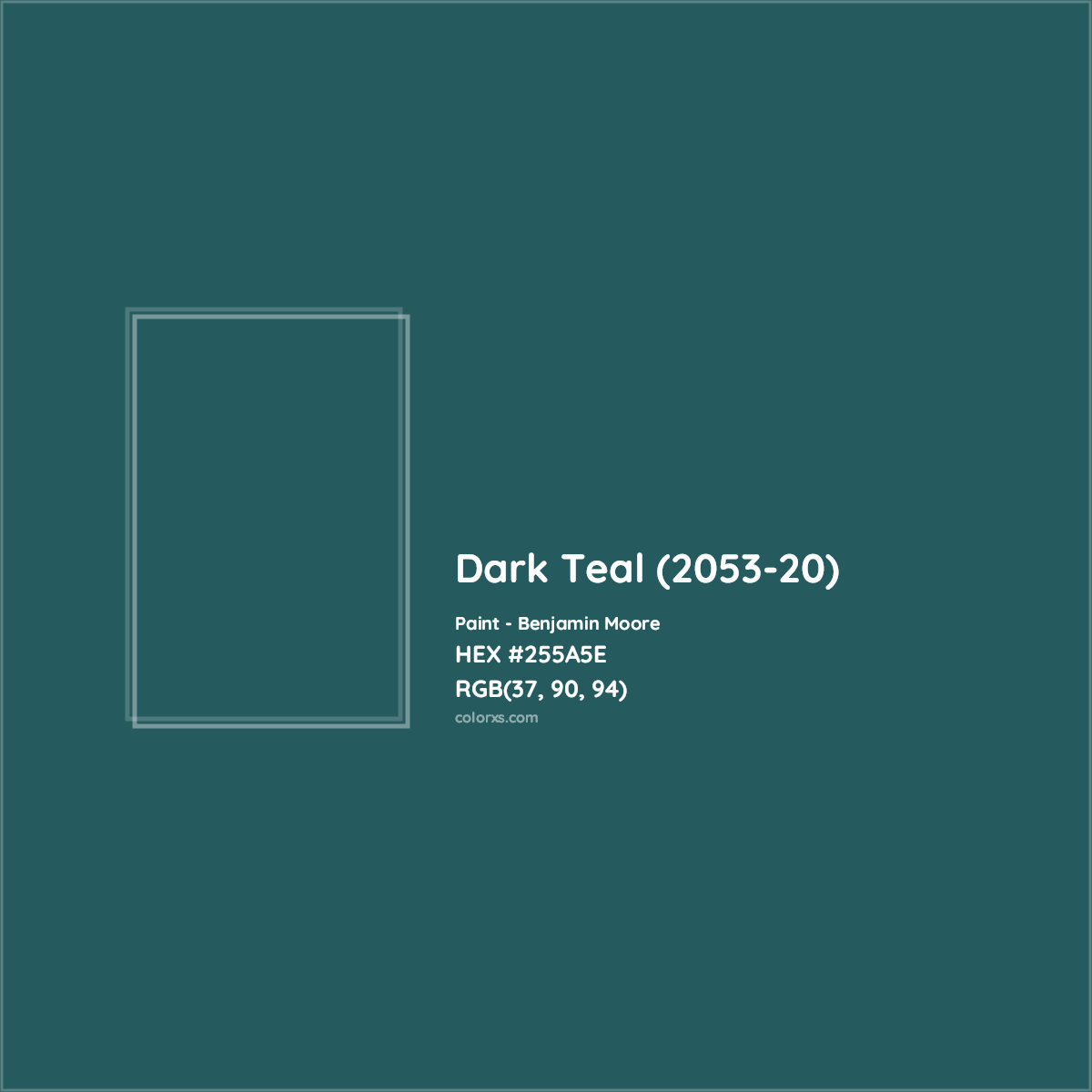 Benjamin Moore Dark Teal 2053 20 Paint Color Codes Similar Paints 