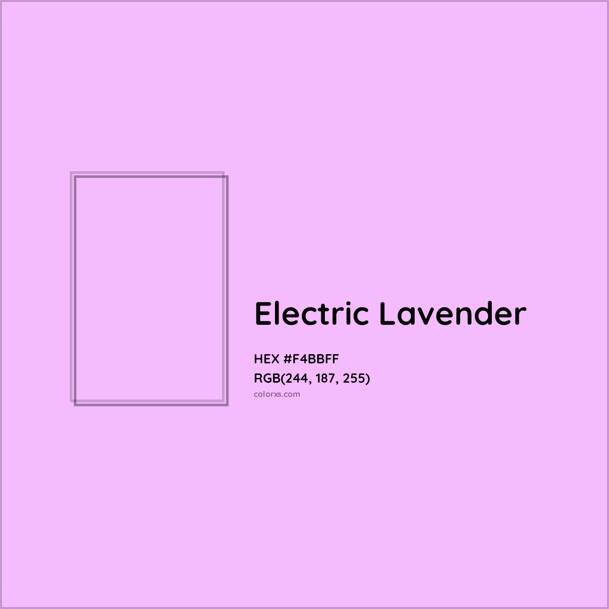 Electric Lavender Complementary Or Opposite Color Name And Code 