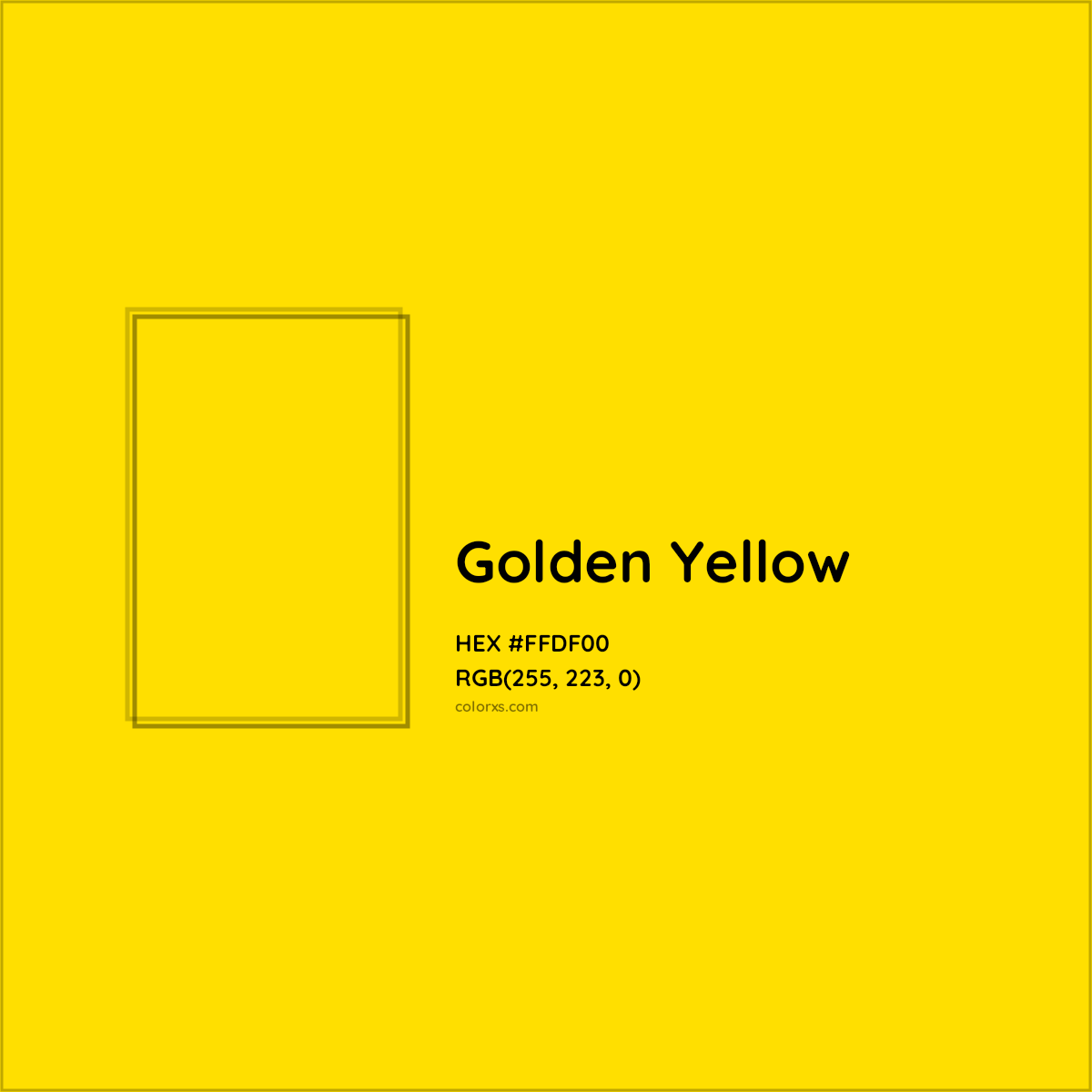 Golden Yellow Color Codes - The Hex, RGB and CMYK Values That You Need