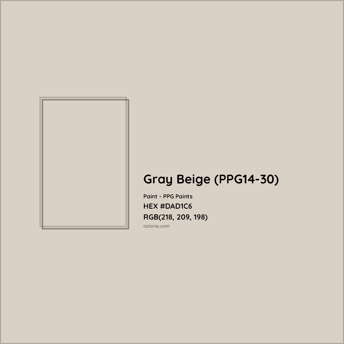 Gray Beige Ppg14 30 