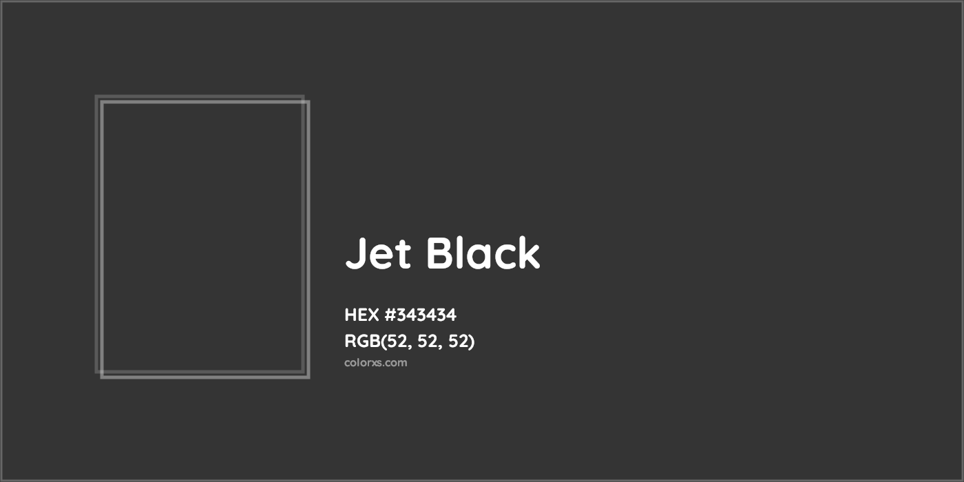 About Jet Black - Color meaning, codes, similar colors and paints