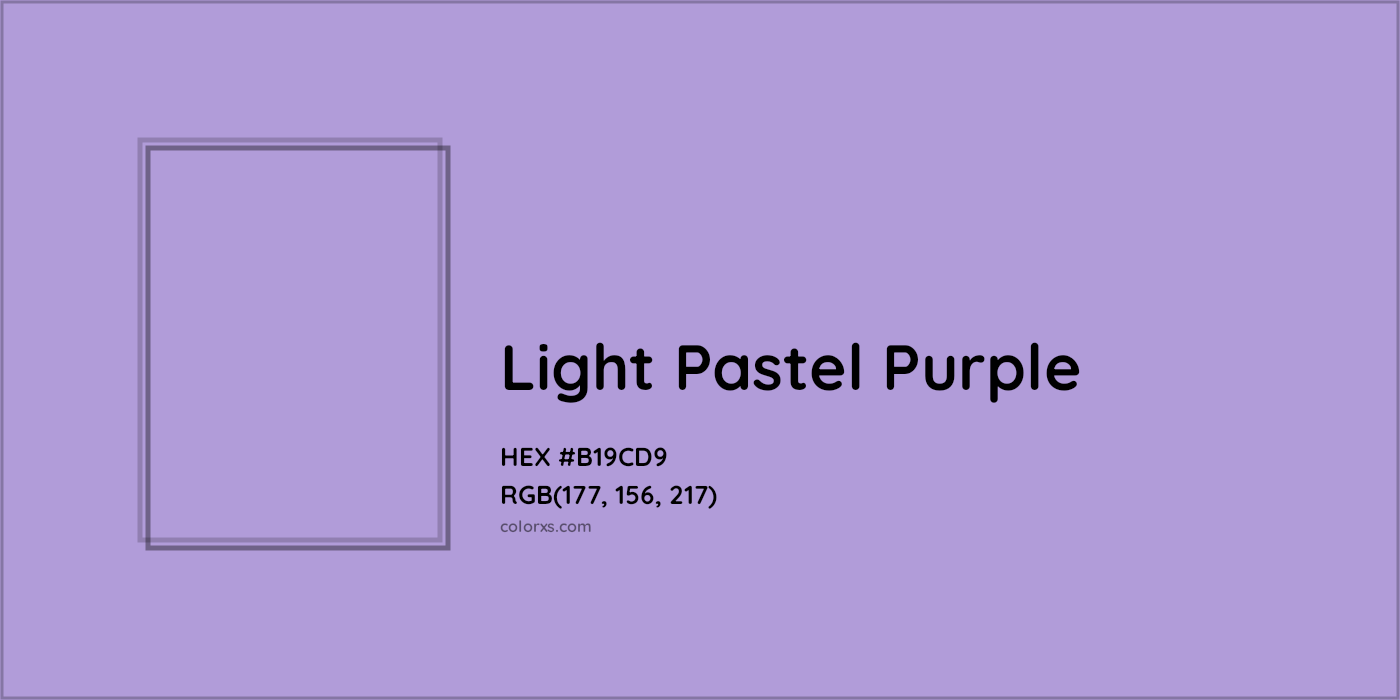 Light Pastel Purple 