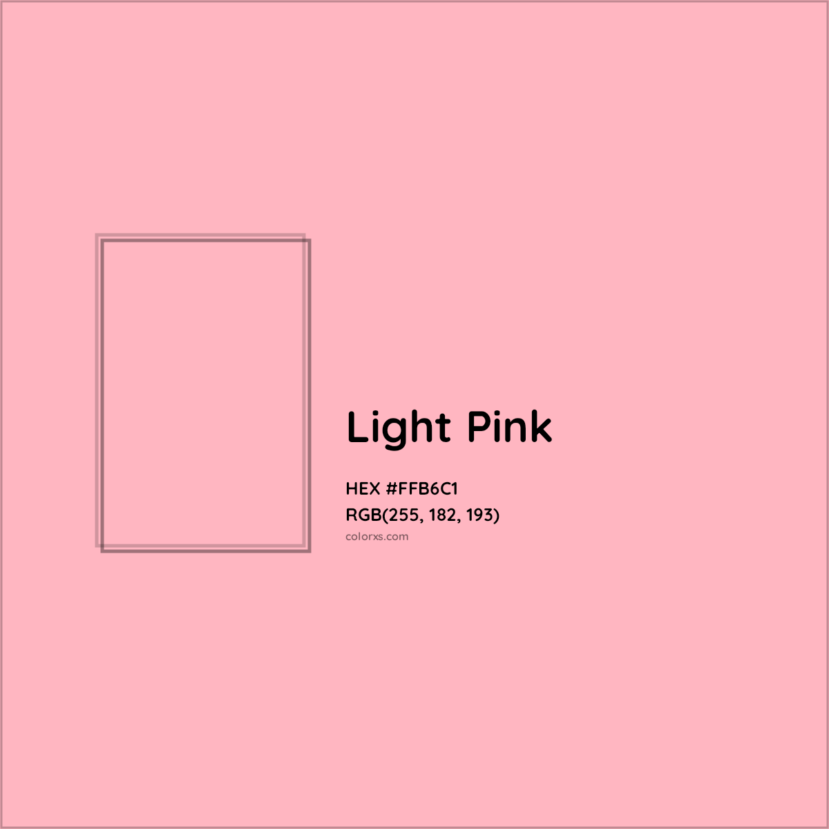 About Light Pink - Color codes, similar colors and paints