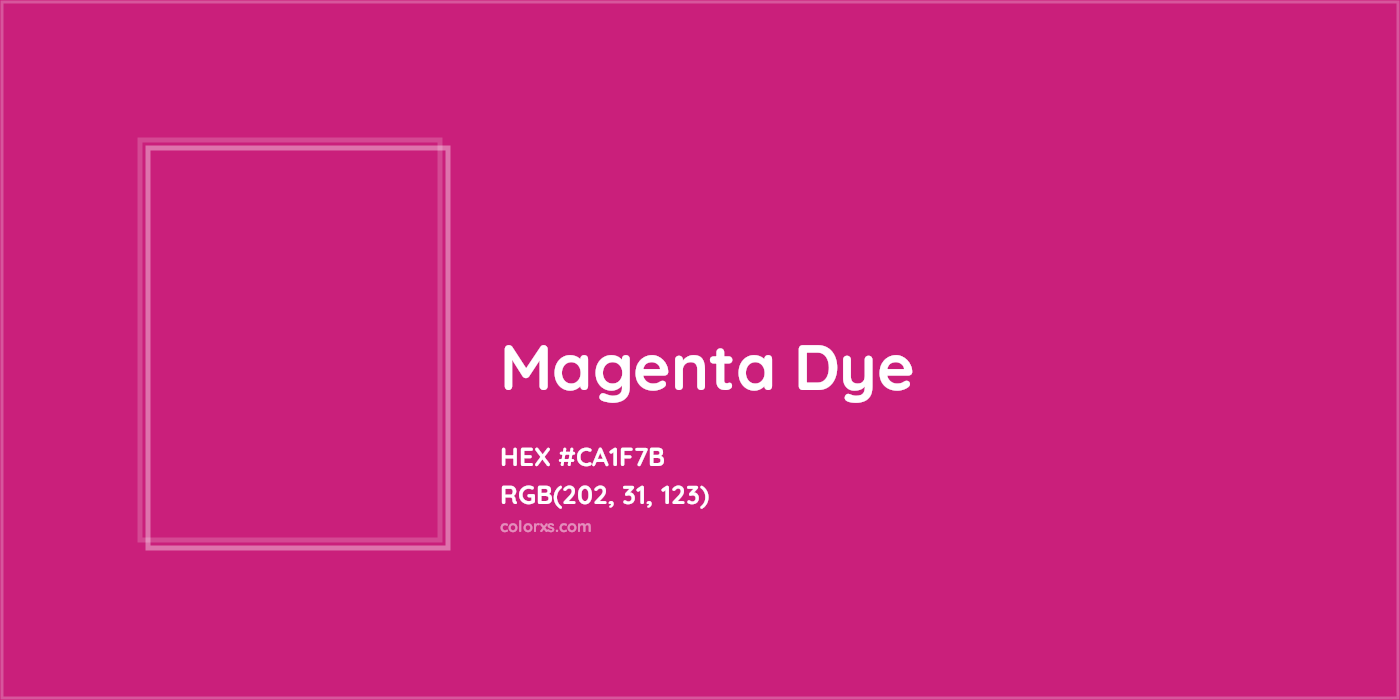 Magenta Color Printer Test Page