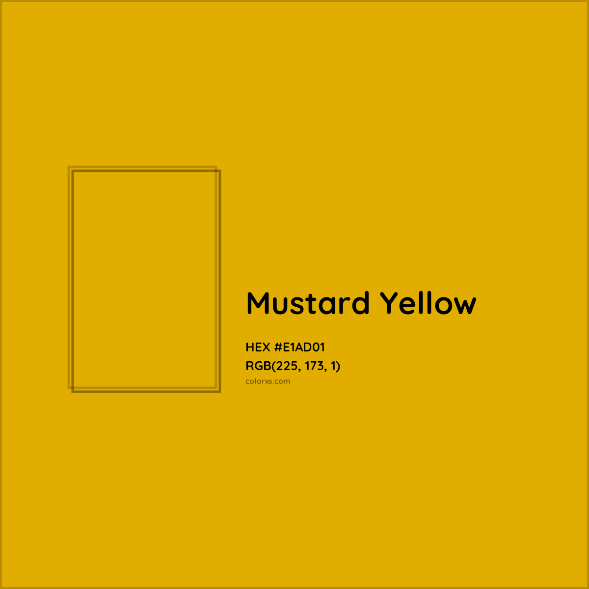 Mustard Yellow 