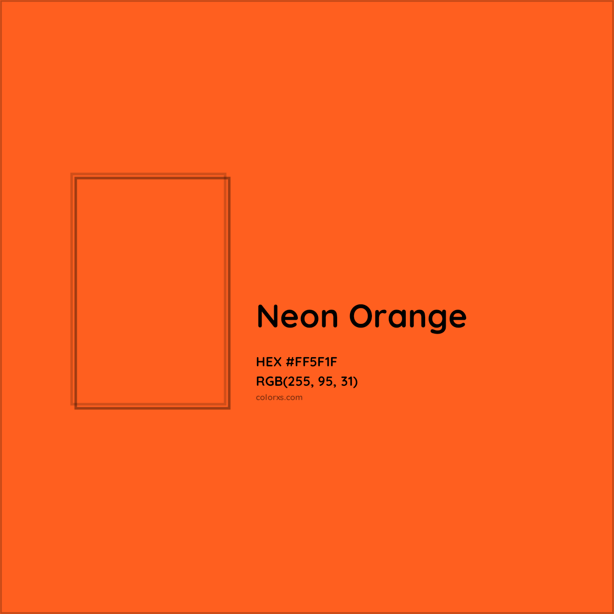 About Neon Orange Color Codes Similar Colors And Paints Colorxs