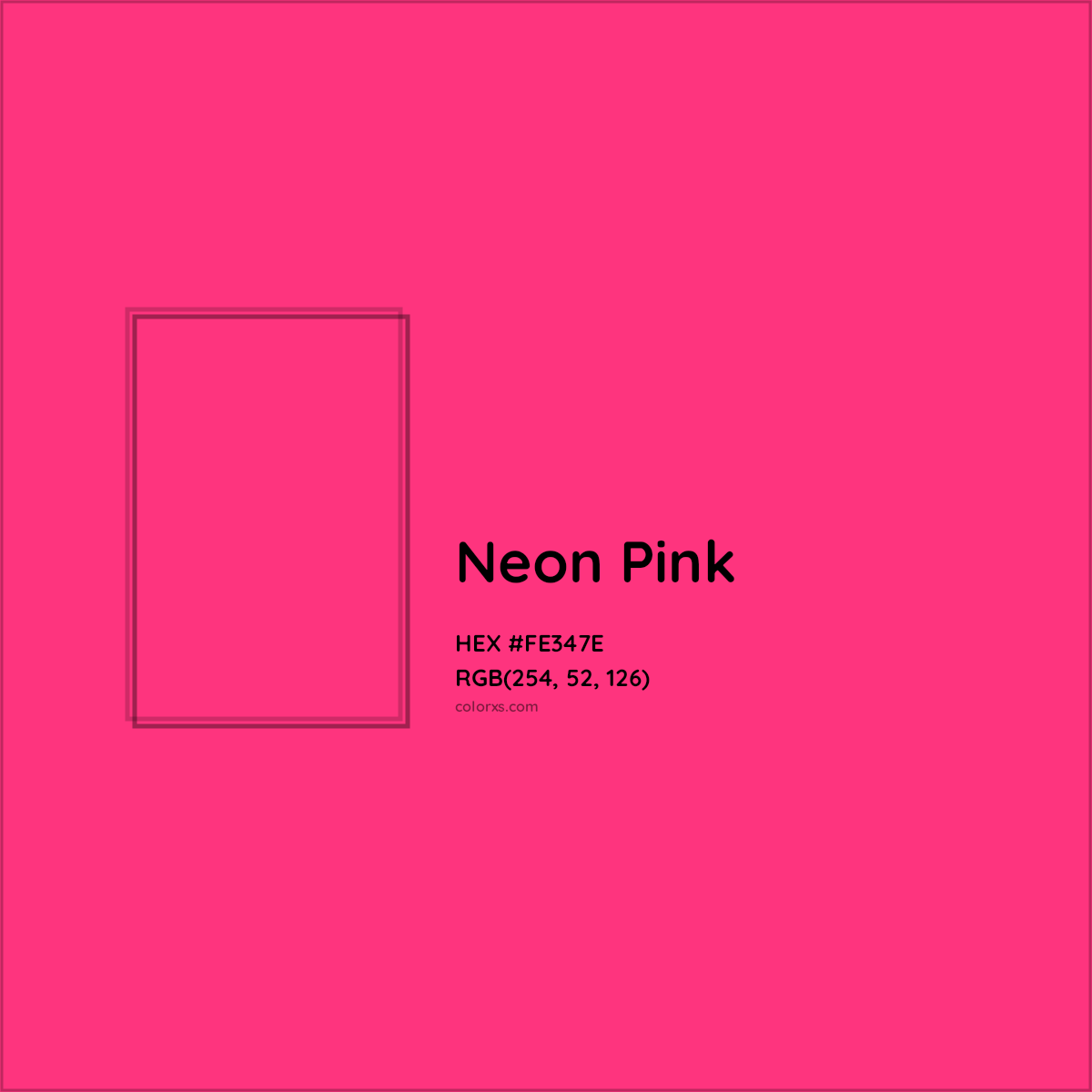 About Neon Pink Color Codes Similar Colors And Paints Colorxs