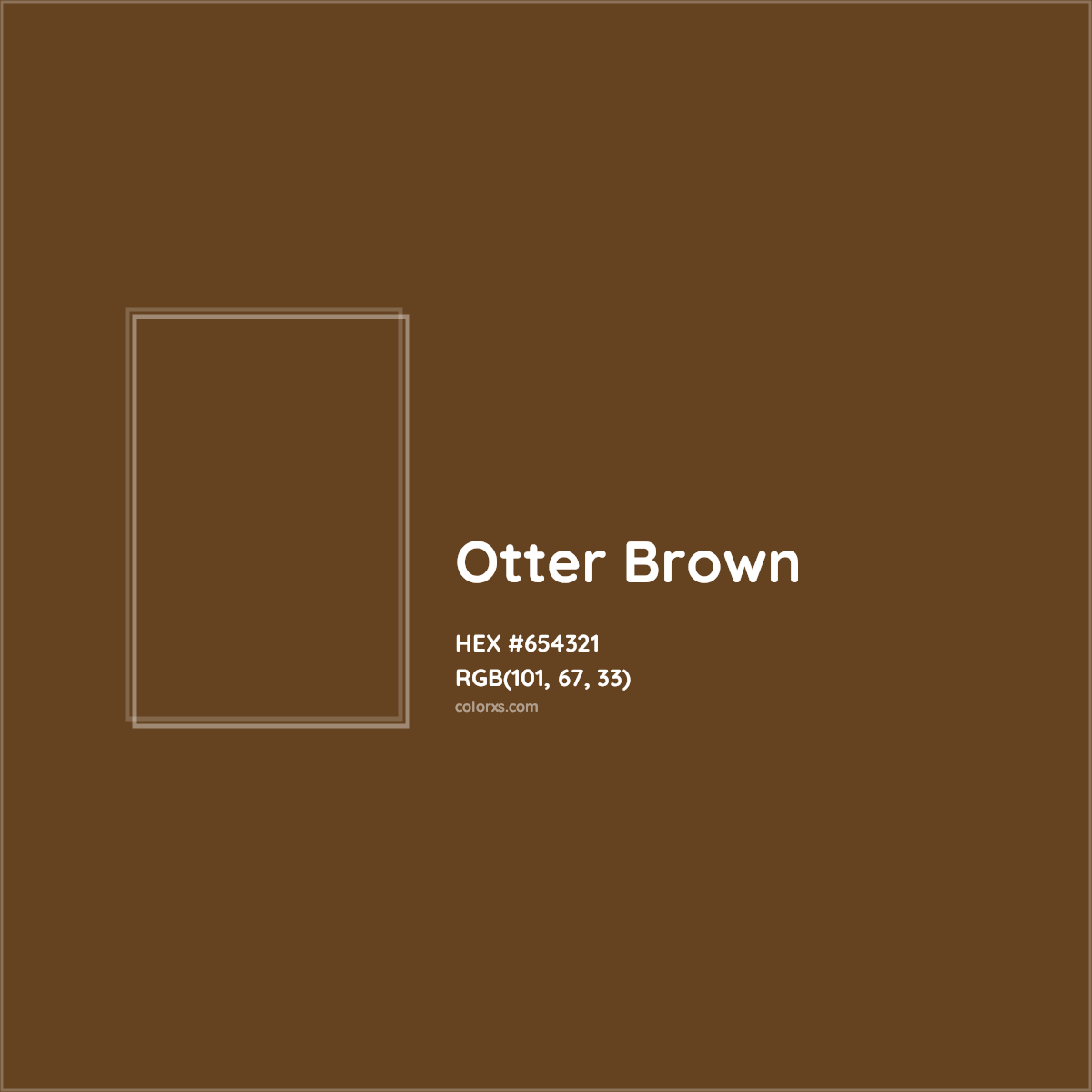 About Otter Brown Color Codes Similar Colors And Paints Colorxs