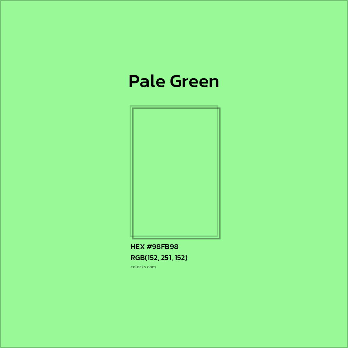 About Pale Green Color Codes Similar Colors And Paints Colorxs