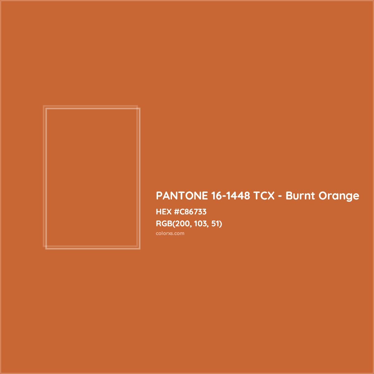 About PANTONE 16 1448 TCX Burnt Orange Color Color Codes Similar 