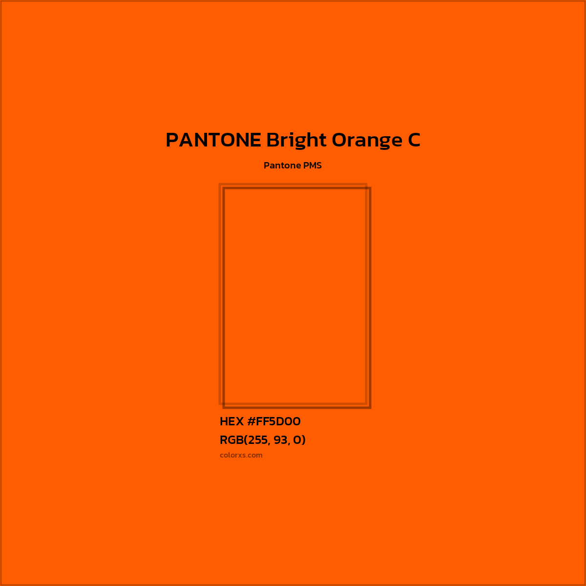 About PANTONE Bright Orange C Color Color Codes Similar Colors And 