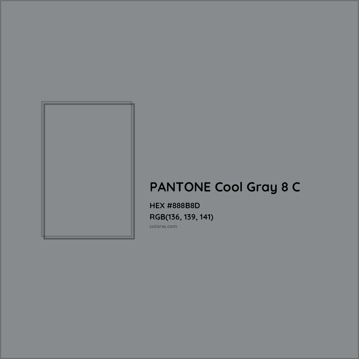About Pantone Cool Gray 8 C Color Color Codes Similar Colors And