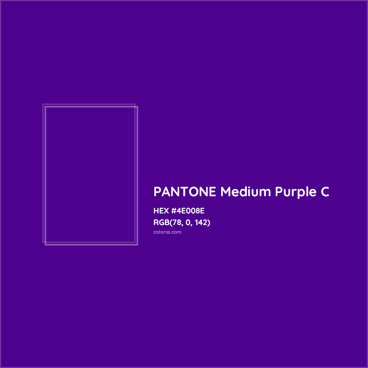 Pantone Medium Purple C Complementary Or Opposite Color Name And Code